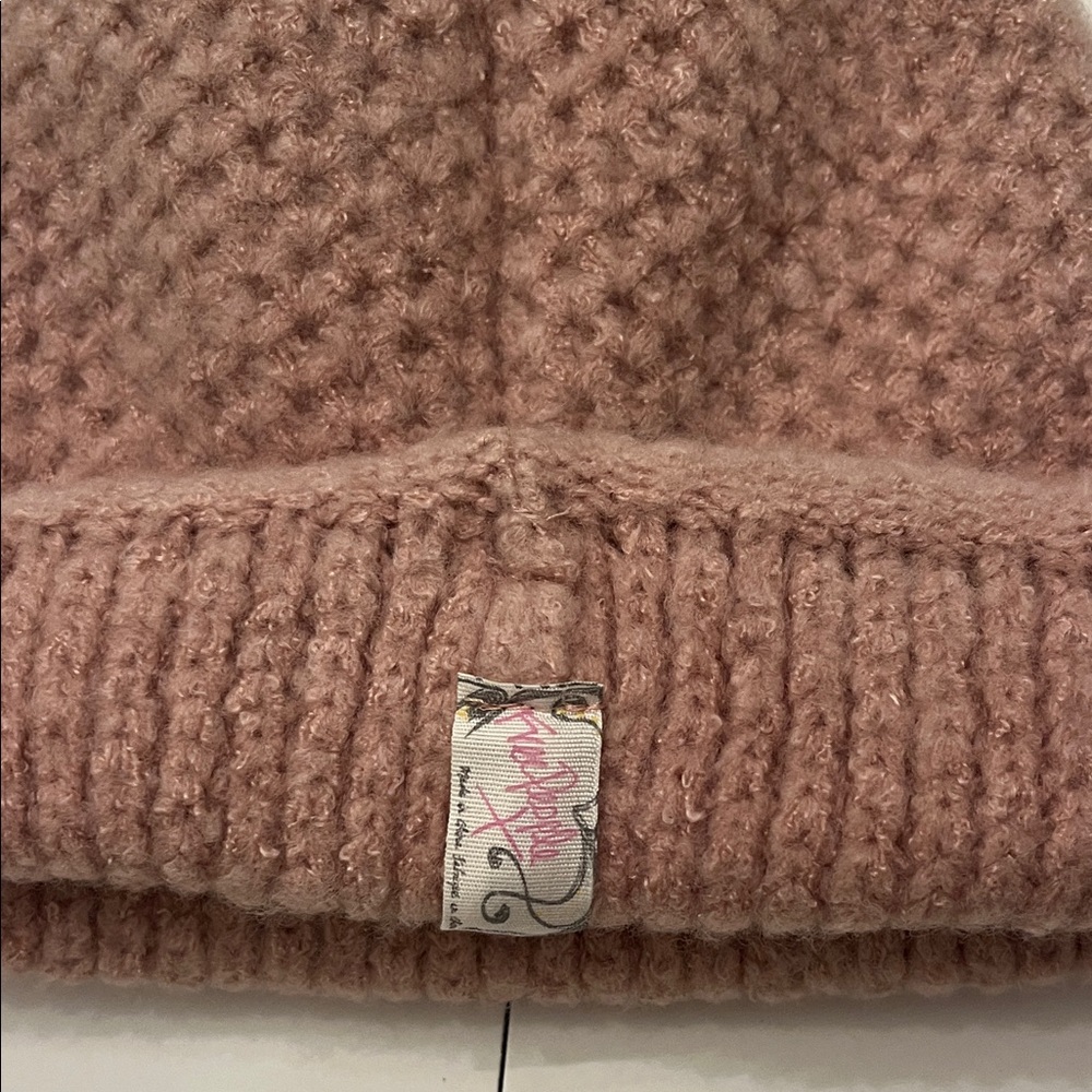 Free People Blush Knit Beanie - Picture 3 of 4